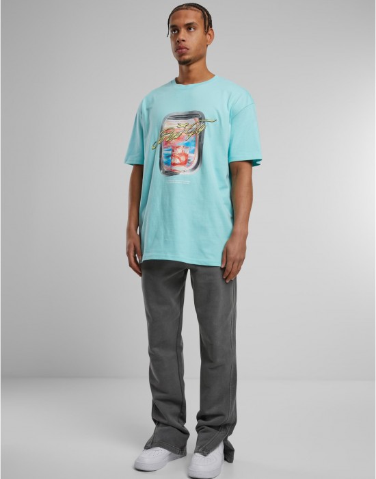 Тениска Sip&Fly Heavy Oversize Tee berylblue XXL Тениска Sip&Fly Heavy Oversize Tee berylblue XXL