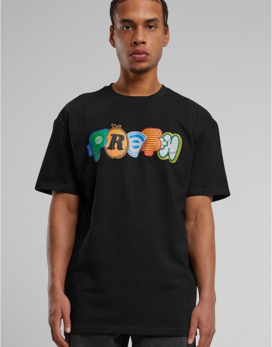 Тениска Vitamin UPSC Heavy Oversize Tee black XXL