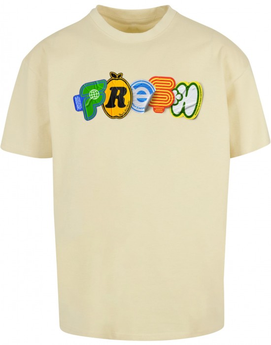 Тениска Vitamin UPSC Heavy Oversize Tee softyellow XXL