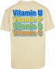 Тениска Vitamin UPSC Heavy Oversize Tee softyellow XXL