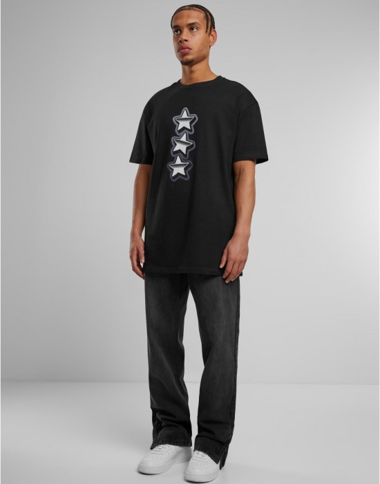 Тениска Peace&Love Heavy Oversize Tee black XXL