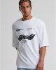 Тениска Motorsport Heavy Oversize Sleeve Tee white XXL Тениска Motorsport Heavy Oversize Sleeve Tee white XXL