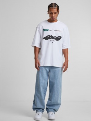 Тениска Motorsport Heavy Oversize Sleeve Tee white XXL