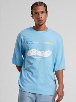 Тениска Motorsport Heavy Oversize Sleeve Tee balticblue XXL
