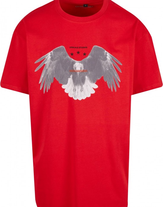 Тениска Sick Eagle Heavy Oversize Tee cityred XXL