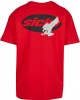 Тениска Sick Eagle Heavy Oversize Tee cityred XXL