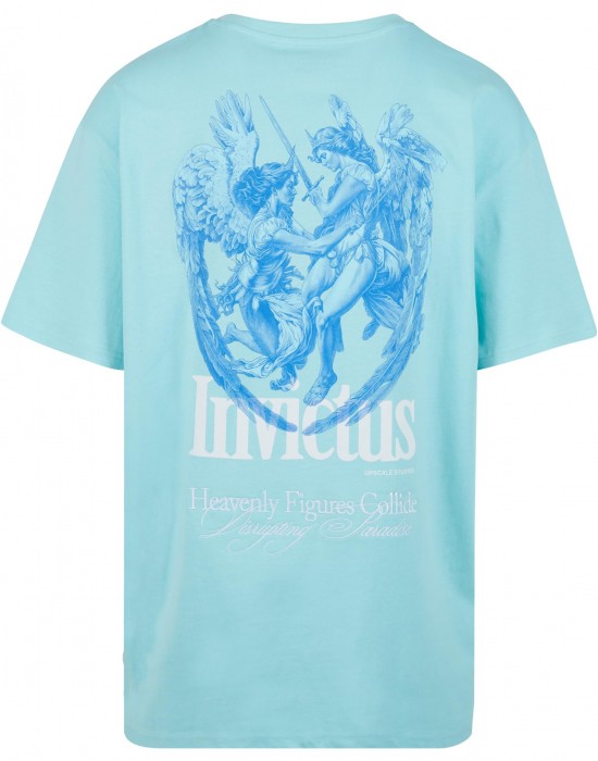 Тениска Heavenly Figures Colide Heavy Oversize Tee berylblue XXL Тениска Heavenly Figures Colide Heavy Oversize Tee berylblue XXL