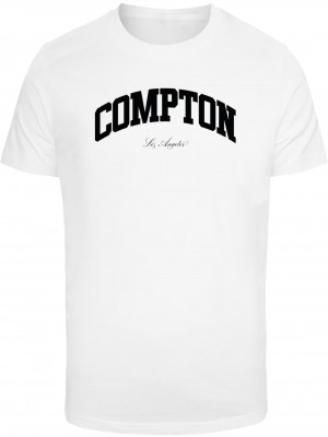 Тениска Compton Los Angeles Tee white XXL