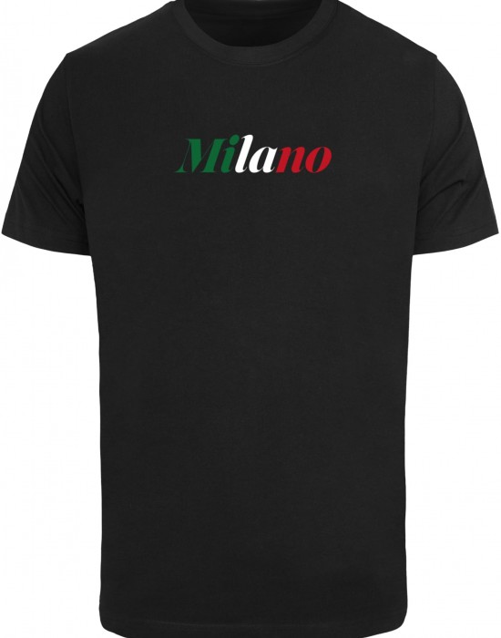 Тениска Milano Flag Tee black XXL Тениска Milano Flag Tee black XXL