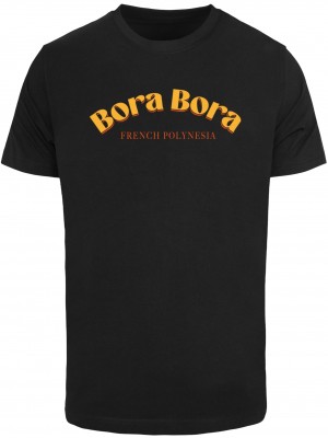 Тениска Bora Bora French Polynesia Tee black XXL