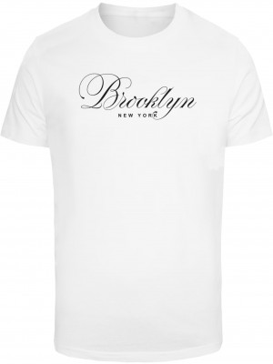 Тениска NY Brooklyn Tee white XXL