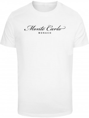 Тениска Monaco Monte Carlo Tee white XXL