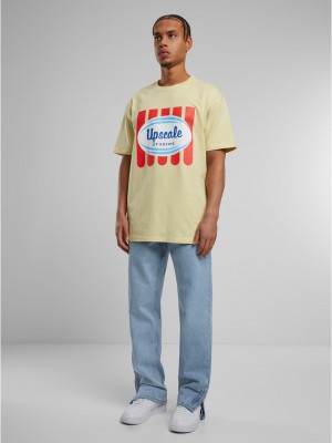 Тениска Ice Cream Heavy Oversize Tee softyellow XXL