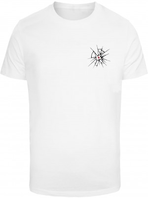 Тениска Shattered Glass Tee white XXL