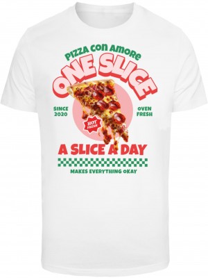 Тениска Pizza Amore Tee white XXL