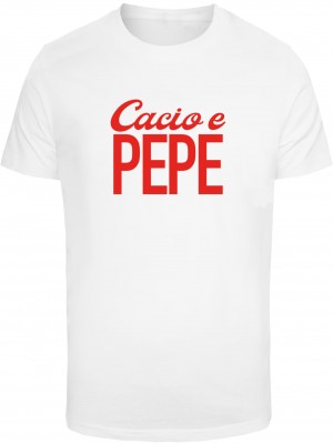 Тениска Cacio Pepe Tee white XXL