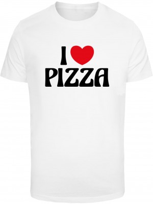 Тениска Love Pizza Tee white XXL