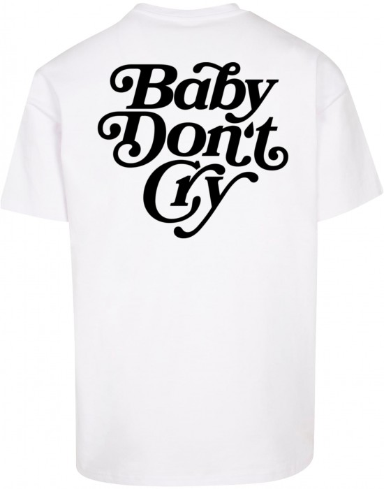 Тениска Baby Don?t Cry Oversize Tee white XXL