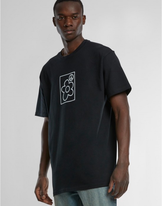 Тениска More Peace Oversize Tee black XXL