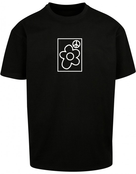Тениска More Peace Oversize Tee black XXL