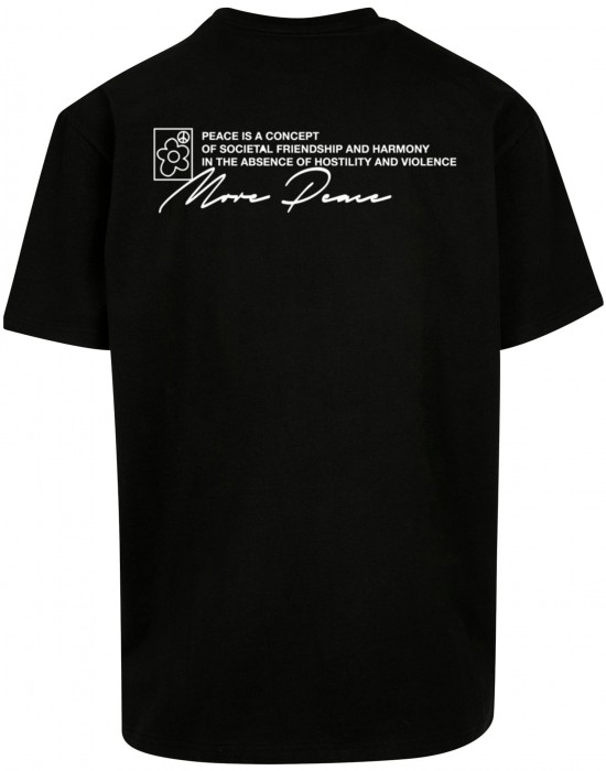 Тениска More Peace Oversize Tee black XXL