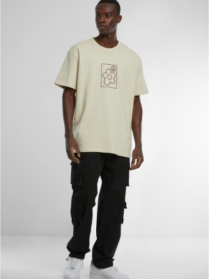 Тениска More Peace Oversize Tee sand XXL