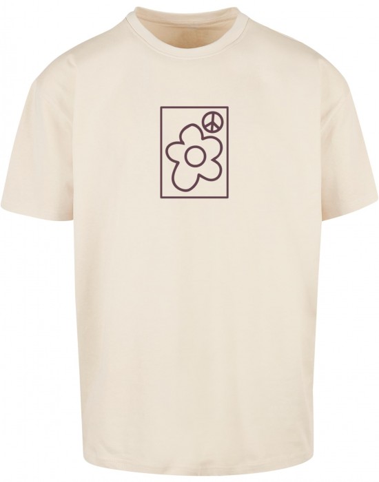 Тениска More Peace Oversize Tee sand XXL