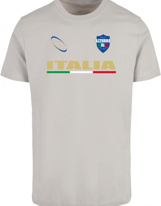Тениска Italia Trikot Tee lightasphalt XXL