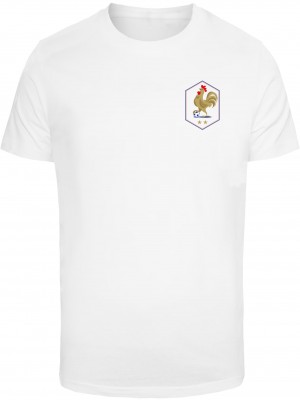 Тениска Equipe Tricolore Tee white XXL