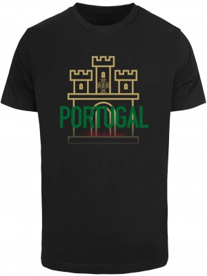 Тениска Castelo Portugues Tee black XXL