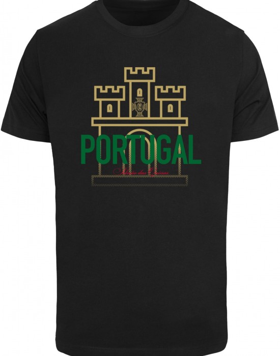 Тениска Castelo Portugues Tee black XXL
