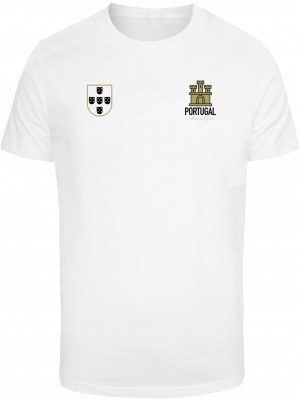 Тениска Portugal Trikot Tee white XXL