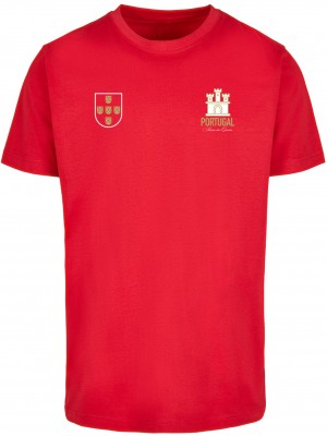 Тениска Portugal Trikot Tee cityred XXL