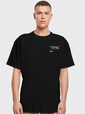 Тениска 2Pac I ain't mad at cha Oversize Tee black XXL
