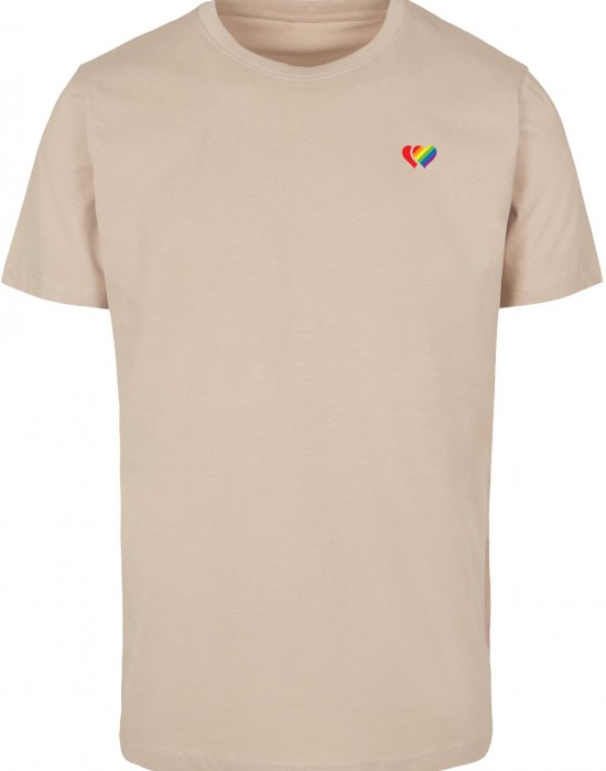 Тениска Double Hearts Pride Tee sand XXL