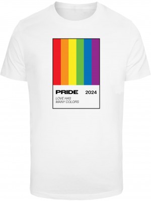 Тениска Many Colors Pride Tee white XXL