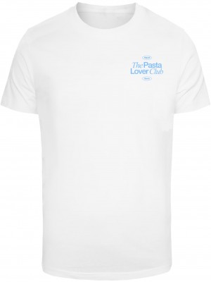 Тениска The Pasta Lover Club Tee white XXL