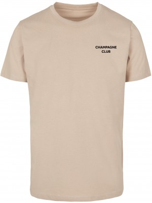 Тениска Champagne Club Tee sand XXL