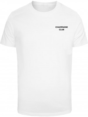 Тениска Champagne Club Tee white XXL