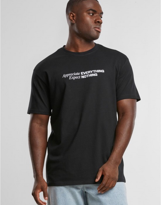 Тениска Appreciate Expect Oversize Tee black XXL Тениска Appreciate Expect Oversize Tee black XXL