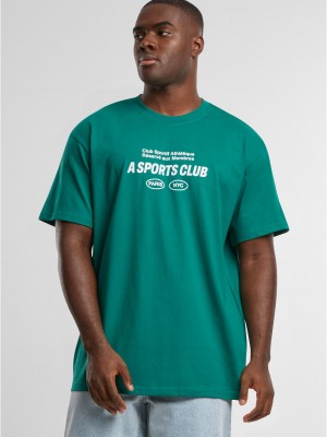 Тениска A Sportsclub Oversize Tee green XXL