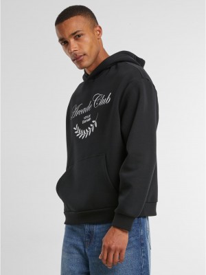 Суичър Arcade Club Fluffy Hoody black XXL