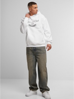 Суичър Arcade Club Fluffy Hoody white XXL