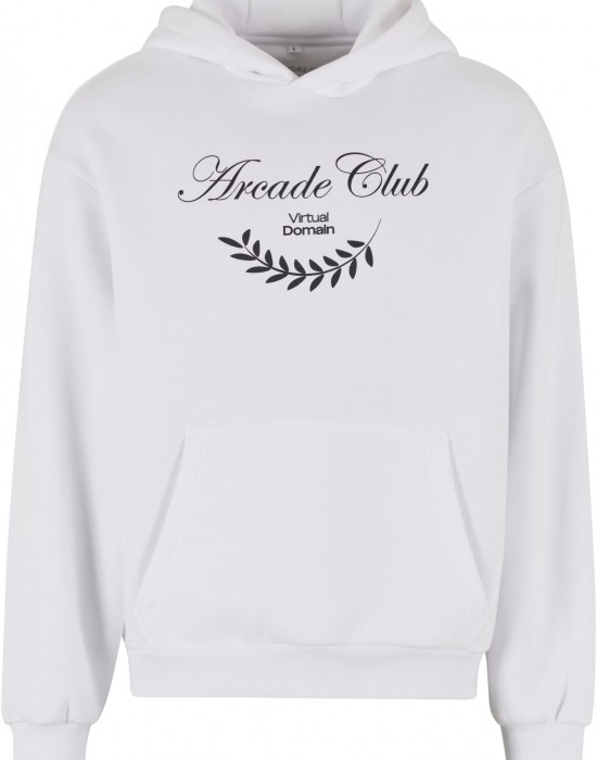 Суичър Arcade Club Fluffy Hoody white XXL