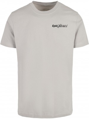 Тениска Epic Stories Great Memories Tee lightasphalt XXL