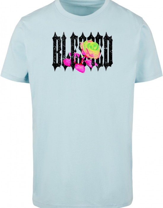 Тениска Blessed Rose Tee ocean blue XXL