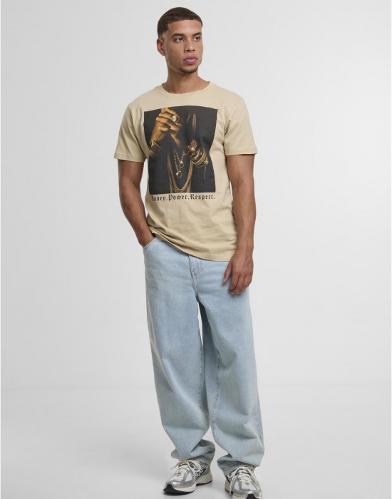Тениска Money, Power, Respect Tee wetsand XXL Тениска Money, Power, Respect Tee wetsand XXL