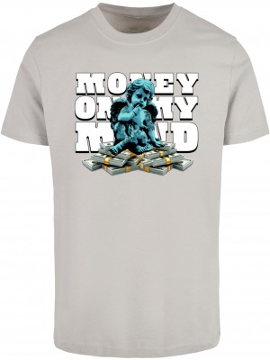 Тениска Money On My Mind Tee lightasphalt XXL