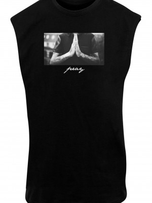 Тениска Pray Sleeveless Tee black XXL