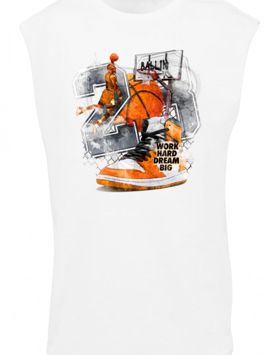 Тениска Vintage Ballin Sleeveless Tee white XXL Тениска Vintage Ballin Sleeveless Tee white XXL